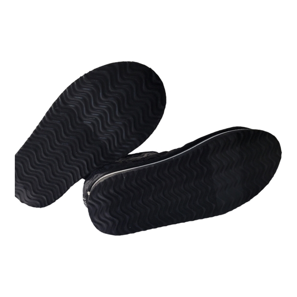 Juicy Couture Olivia Vold Weather Pull On Ankle Boots Black - Picture 5 of 7